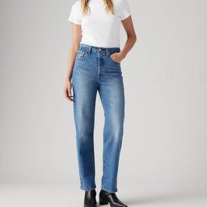 Levi's Premium Ribcage Straight Ankle Women's Jeans, 26W 27L